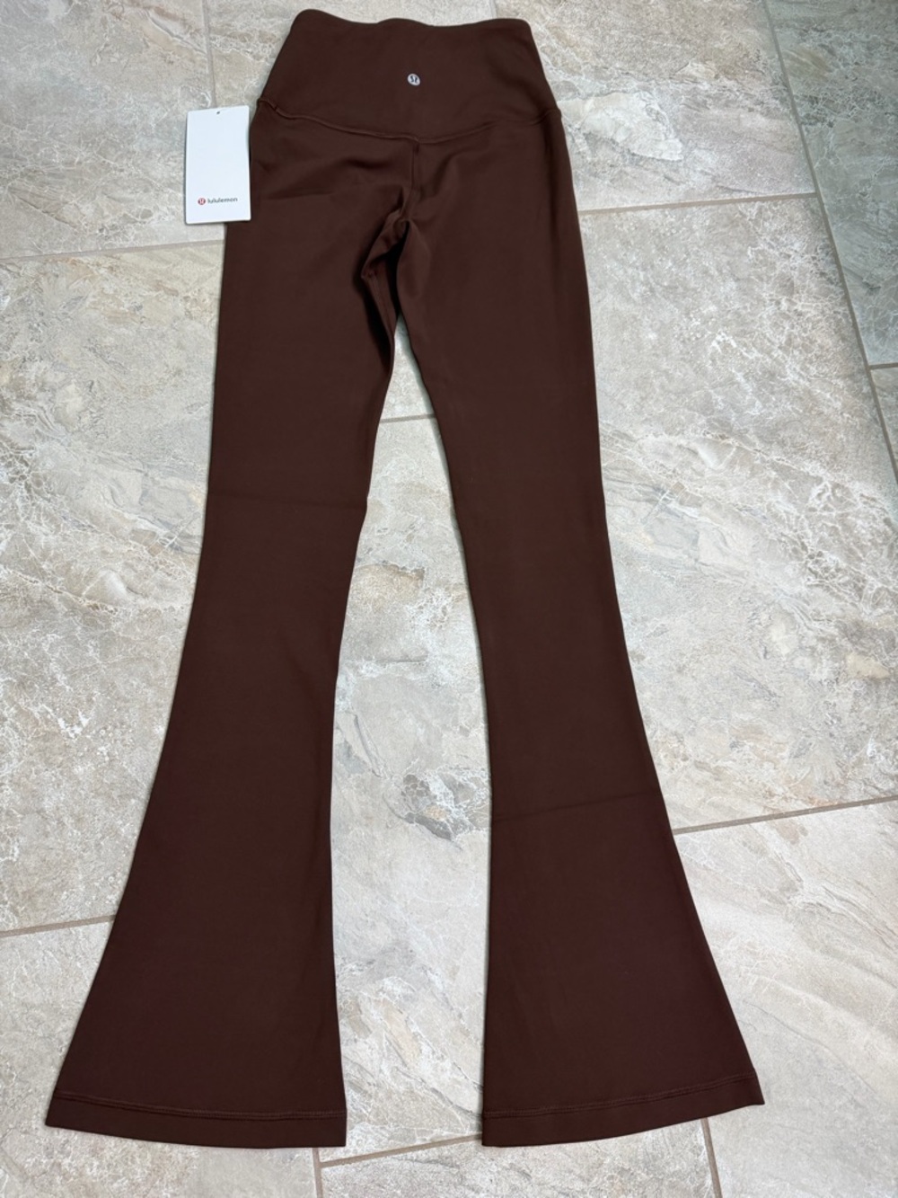 lululemon Align Mini-Flare Brown Leggings - Picture 2 of 7